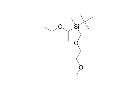 (tert-Butyl) (1-ethoxyethenyl)[(2-methoxyethoxy)methyl]methylsilane
