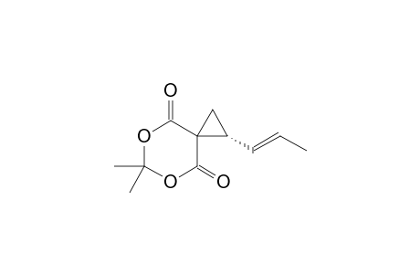 6,6-Dimethyl-1-cis-propenyl-5,7-dioxaspiro[2.5]octane-4,8-dione