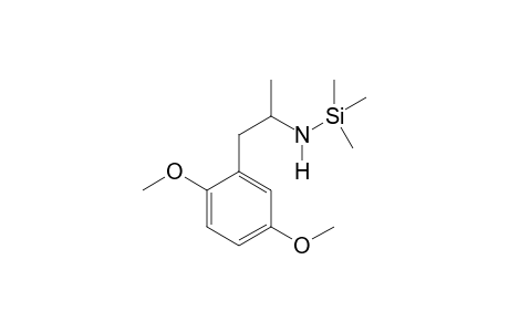 2,5-Dimethoxyamphetamine TMS