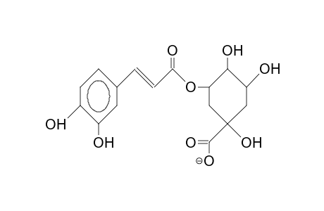 Chlorogenic acid, anion