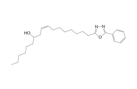 (Z)-2-(11'-Hydroxy-octadec-8'-enoyl)-5-phenyl-1,3,4-oxadiazole