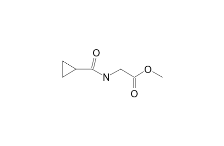 Glycine, N-cyclopropylcarbonyl-, methyl ester