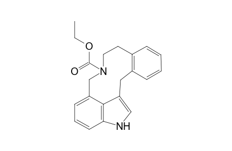 Ethyl 4,5,6,7-tetrahydroindolo[4,3a,3-ef][3]benzazecine-5-carboxylate