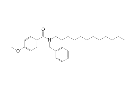 Benzamide, 4-methoxy-N-benzyl-N-dodecyl-