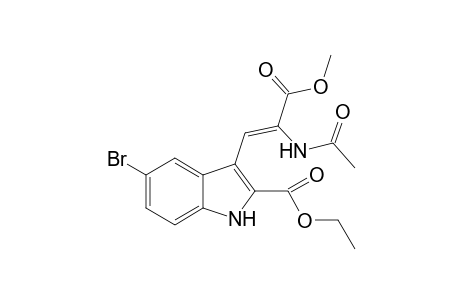 (Z)-N-Acetyl-5-bromo-2-ethoxycarbonyl-5-methoxydehydrotryptophan Methyl ester