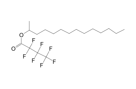 2-Heptafluorobutyroxytetradecane