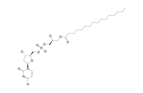 5'-O-(1-O-PALMITOYL-SN-GLYCERO-3-PHOSPHORYL)-2'-DEOXYCYTIDINE