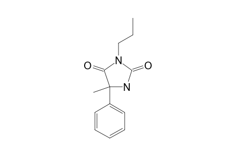 3-N-PROPYL-5-METHYL-5-PHENYL-HYDANTOIN