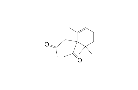 (1-Acetyl-2,6,6-trimethyl-cyclohex-2-en-1-yl)propanone