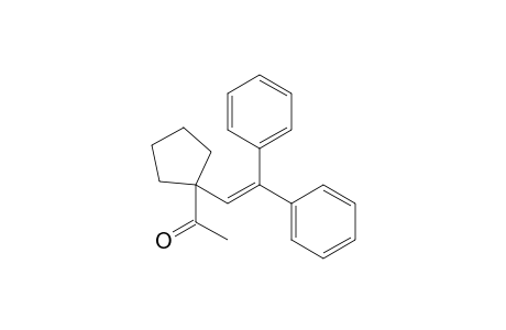 1-(2,2-Diphenylvinyl)-1-acetylcyclopentane