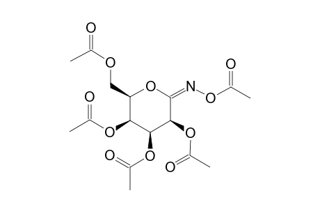 D-Gluconimidic acid, N-(acetyloxy)-, .delta.-lactone, 2,3,4,6-tetraacetate, (Z)-