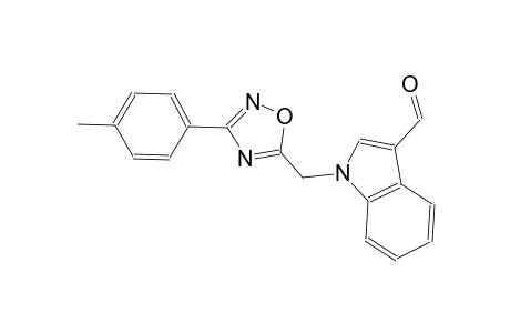 1-{[3-(4-methylphenyl)-1,2,4-oxadiazol-5-yl]methyl}-1H-indole-3-carbaldehyde