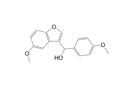 (5-methoxy-1-benzofuran-3-yl)(4-methoxyphenyl)methanol