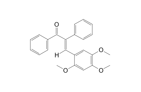 trans-2-phenyl-3-(2,4,5-trimethoxyphenyl)acrylophenone