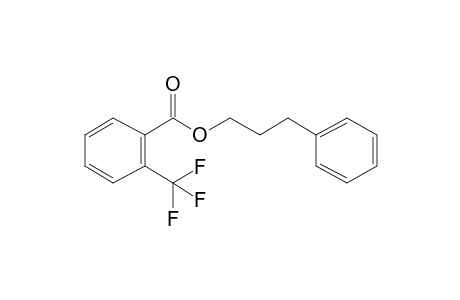 2-Trifluoromethylbenzoic acid, 3-phenylpropyl ester