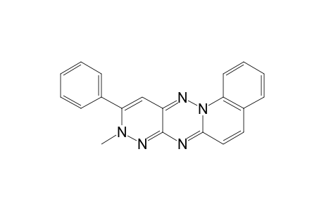 9-METHYL-10-PHENYL-13H-PYRIDAZINO-[3,4-E]-QUINOLINO-[2,1-B]-AS-TRIAZINE