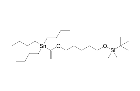 5-(tert-Butyldimethylsilyloxy)pentyl 1-(tributylstannyl)vinyl ether