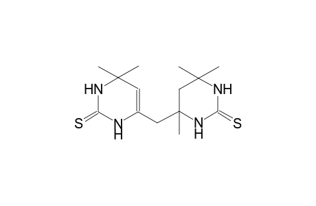4,4-dimethyl-6-[(4,6,6-trimethyl-2-thioxohexahydro-4-pyrimidinyl)methyl]-3,4-dihydro-2(1H)-pyrimidinethione
