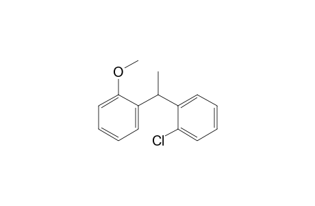 1-Chloranyl-2-[1-(2-methoxyphenyl)ethyl]benzene