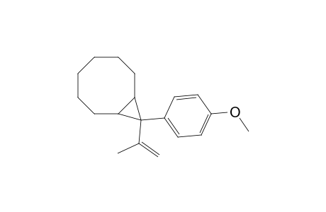 Bicyclo[6.1.0]nonane, 9-(4-methoxyphenyl)-9-(1-methylethenyl)-