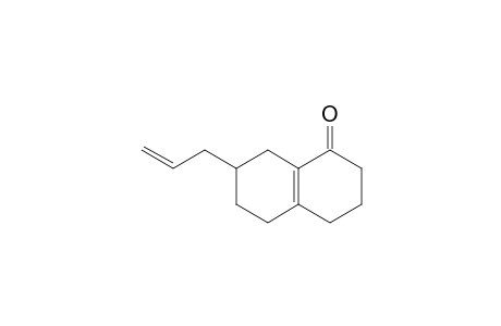3,4,5,6,7,8-hexahydro-7-(2-propenyl)-1(2H)-naphthalenone