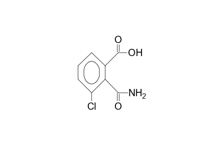 2-Aminocarbonyl-3-chloro-benzoic acid
