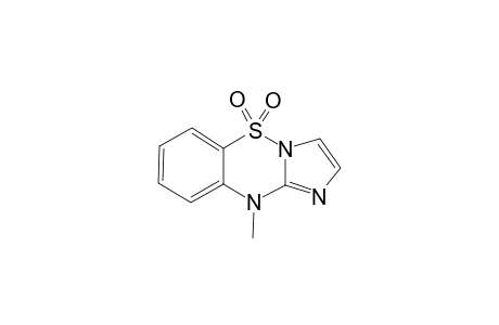 10-Methylimidazo[1,2-b][1,2,4]benzothiadiazine 5,5-dioxide