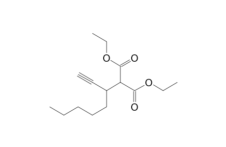 2-(1-Ethynylhexyl)-malonic acid diethyl ester