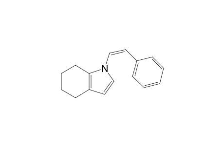 (Z)-1-(2-PHENYLETHENYL)-4,5,6,7-TETRAHYDRO-1H-INDOLE