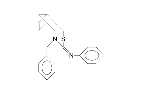 Diendo-1-benzyl-5,8-methano-2-phenylimino-tetrahydro-4H-3,1-benzothiazine