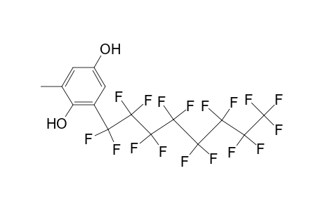 2-Methyl-6-(perfluorooctyl)hydroquinone