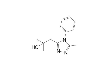 3-(2-Hydroxy-2-methyl-1-propyl)-5-methyl-4-phenyl-1,2,4-triazole