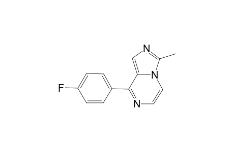 8-(4-fluorophenyl)-3-methylimidazo[1,5-a]pyrazine