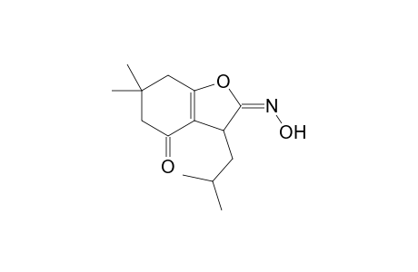 (E)-2-(Hydroxyimino)-3-isobutyl-6,6-dimethyl-2,3,6,7-tetrahydrobenzofuran-4(5H)-one