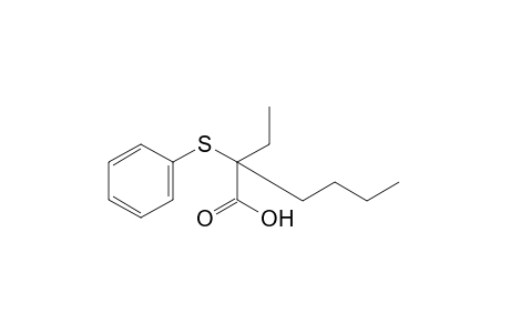 2-ethyl-2-(phenylthio)hexanoic acid