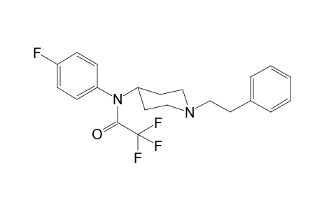 N-(4-Fluorophenyl)-N-[1-(2-phenylethyl)piperidin-4-yl]trifluoroacetamide