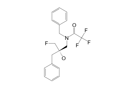 (S)-2-BENZYL-3-FLUORO-1-[(N-TRIFLUOROACETYL)-BENZYLAMINO]-PROPAN-2-OL