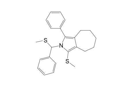 Cyclohepta[c]pyrrole, 2,4,5,6,7,8-hexahydro-1-(methylthio)-2-[(methylthio)phenylmethyl]-3-phenyl-