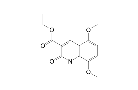 ETHYL-5,8-DIMETHOXY-2-OXO-(1H)-QUINOLINE-3-CARBOXYLATE