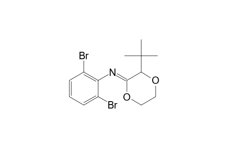 (3-TERT.-BUTYL-1,4-DIOXAN-2-YLIDENE)-2,6-DIBROMOPHENYLAMINE