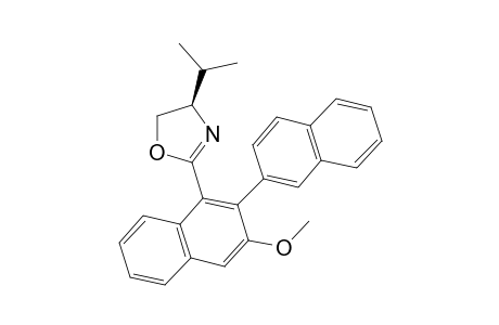 (R)-4-Isopropyl-2-(3-methoxy-[2,2']binaphthalenyl-1-yl)-4,5-dihydro-oxazole