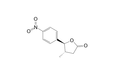 trans-4-Methyl-5-(4-nitrophenyl)dihydrofuran-2(3H)-one
