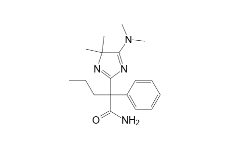 4H-Imidazole-2-acetamide, 5-(dimethylamino)-4,4-dimethyl-.alpha.-phenyl-.alpha.-propyl-
