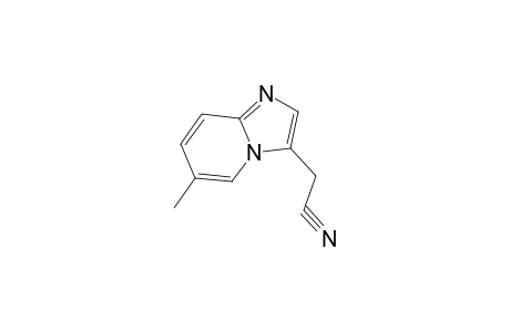 Imidazo(1,2-a)pyridine, 3-cyanomethyl-6-methyl-