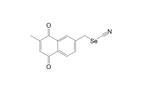 (7-METHYL-5,8-DIOXO-5,8-DIHYDRO-NAPHTHALEN-2-YL)-METHYL-SELENOCYANATE