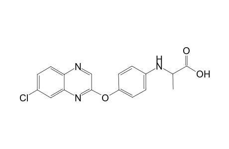 2-{4-N-[(7-Chloro-2-quinoxalinyl)oxy]phenylamino}propionic acid