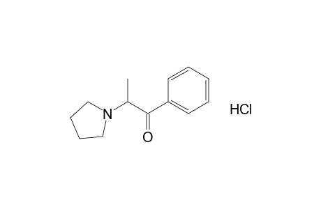 α-Pyrrolidinopropiophenone HCl