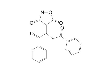 4-(1',2'-DIBENZOYL-ETHYL)-ISOXAZOLIDINE-3,5-DIONE