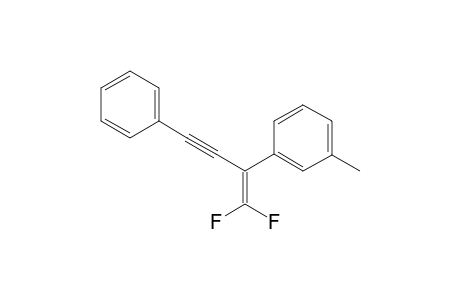 1,1-Difluoro-4-phenyl-2-m-tolylbut-1-en-3-yne