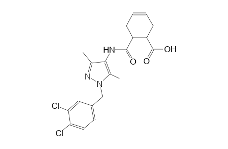 6-({[1-(3,4-dichlorobenzyl)-3,5-dimethyl-1H-pyrazol-4-yl]amino}carbonyl)-3-cyclohexene-1-carboxylic acid
